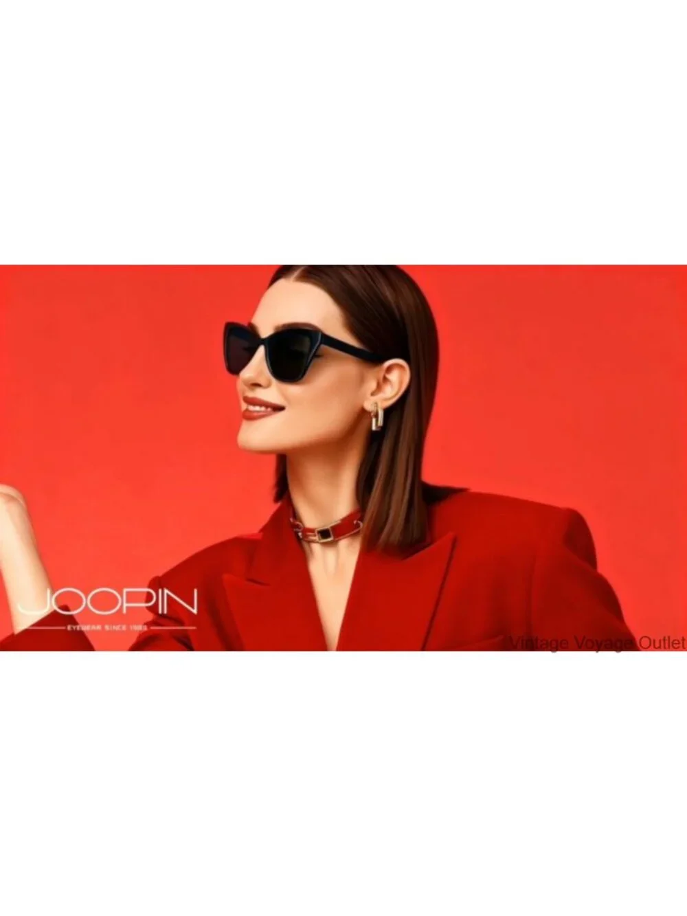 Oversized Cateye Sunglasses Women UV Protection Polarized TR90 Acetate